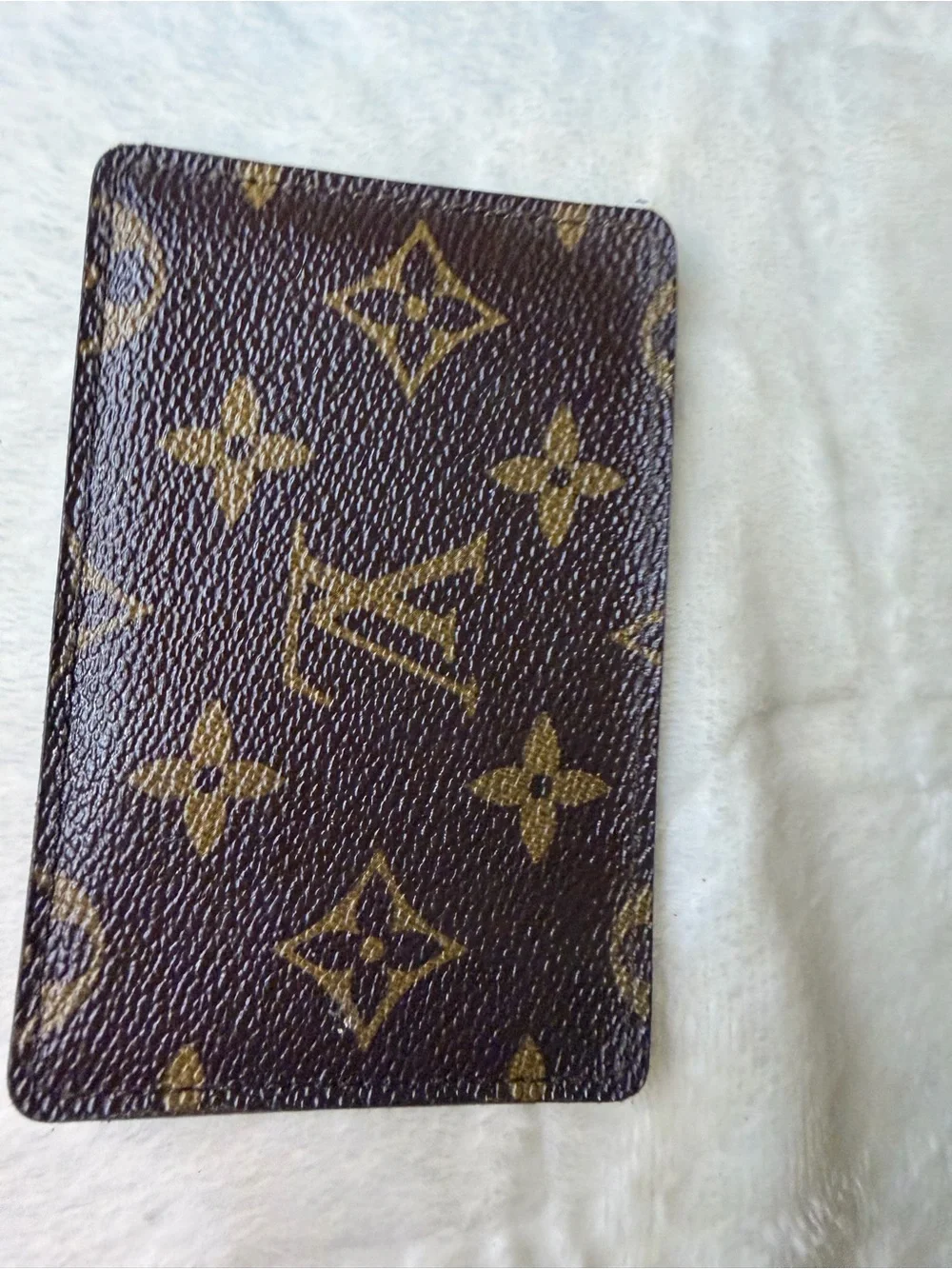 Vintage Louis Vuitton Monogram Card Holder (stamp Malleter)